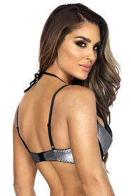 Axami V-9481 Biustonosz półusztywniany, czarny