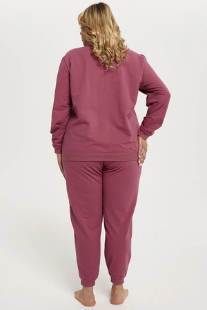 Italian Fashion Panama dł.r. dł.sp. Dres homewear, malina