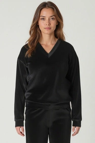 Vivisence 9002 Bluza nierozpinana, czarny