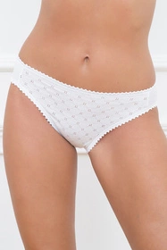 Italian Fashion Gina midi Majtki figi, biały