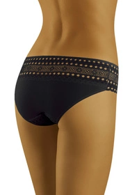 Wol-Bar Eco-Ta Majtki figi, czarny