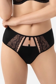 Gorsenia K977 Latika Majtki brazyliany, czarny