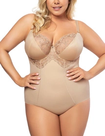 Gorsenia K356 Gala Body wyszczuplające, beżowy