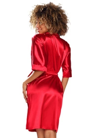 Dkaren 100 Nocna peniuar, czerwony