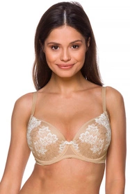 Lupo 2250 Biustonosz push-up, beżowy