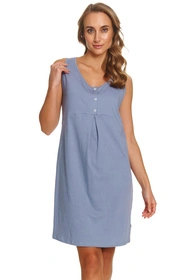 Doctor Nap TCB.7460 Nocna koszula, sky blue