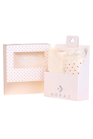 Moraj BCL1900-009/2 pak Majtki stringi, ecru