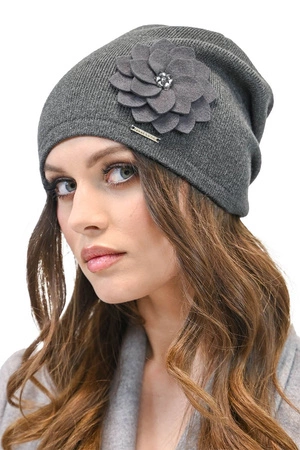 Vivisence 7010Kmpl Komplet czapka+szalik, ciemnoszary