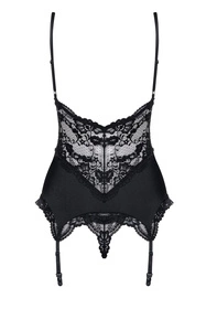 Obsessive 810-COR-1 Gorset sexy, czarny