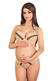 Lupo 1747 Biustonosz do karmienia, beżowy