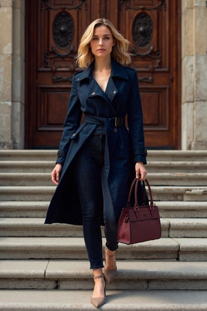 Vivisence T0016 Torebka do ręki, bordowy