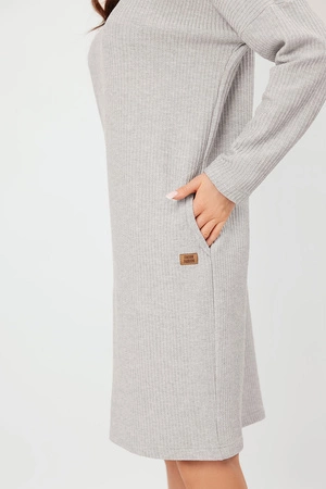 Italian Fashion Avira tunika dł.r. Sukienka homewear, j.melanż