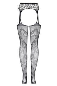 Beauty Night Pilar BN6577 Wyrób pończoszniczy pończochy z pasem, black