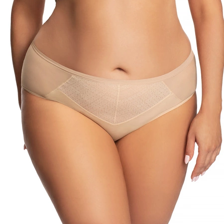 Gorsenia K681 Christina Majtki figi, beżowy