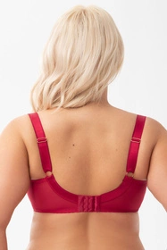 Gorsenia K888 Poesia Biustonosz miękki, czerwony