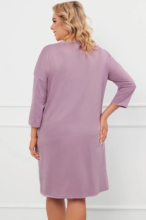 Italian Fashion Ibena r.3/4 Nocna koszula, wrzos