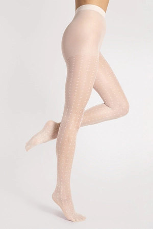 Fiore Charlize 15 DEN G6102 Wyrób pończoszniczy rajstopy, ecru