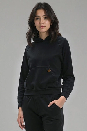 Vivisence 9003 Bluza nierozpinana, czarny