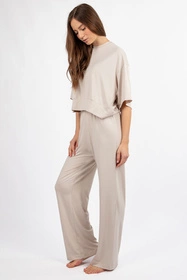 Dkaren DK-K-B20 Komplet bluza+spodnie, ecru