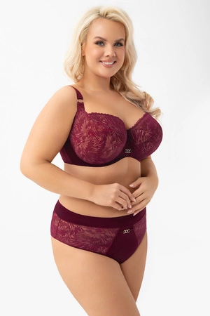 Gorsenia K957 Mila Majtki figi, bordo
