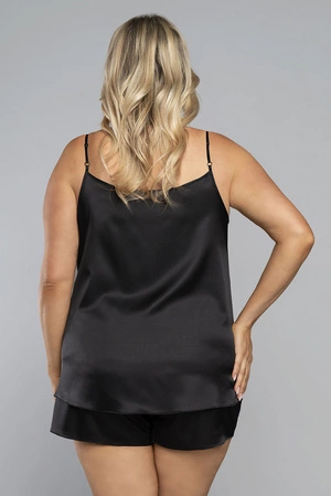 Italian Fashion Dotyk ws.r. kr.sp. Nocna piżama, czarny