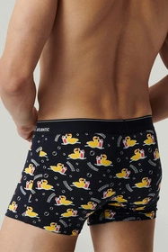 Atlantic 2MHH-007 2-pack Majtki bokserki, granat/róż