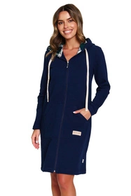 Doctor Nap SMZ.7364 Nocna szlafrok, navy blue