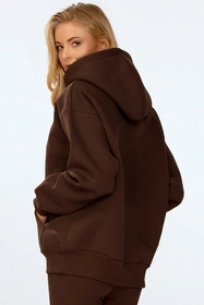 Dkaren Oseye-Kpl Komplet legginsy + bluza, czekolada