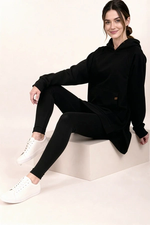 Vivisence 9006 Bluza nierozpinana, czarny