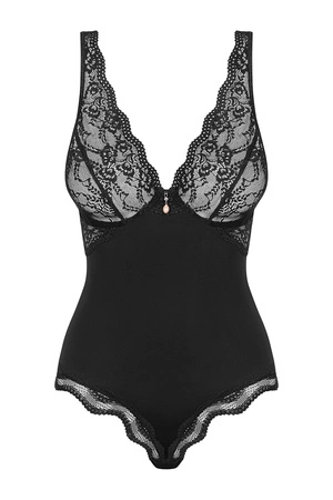 Obsessive Luvae teddy Body sexy, czarny