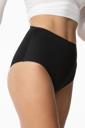 Julimex Amber Brasil Maxi Majtki wysokie brazyliany, czarny