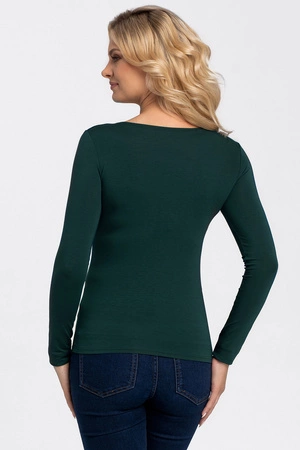 Babell Manati dł.r. Bluzka klasyczna, butelkowa zieleń