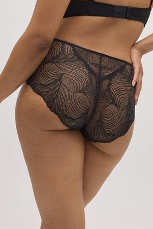 Ysabel Mora 10780 Majtki wysokie figi, black