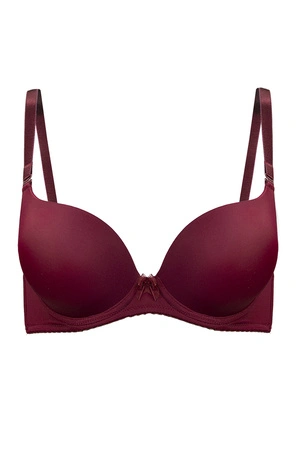 Vivisence 1041 Biustonosz push-up, bordowy