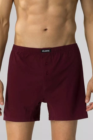 Atlantic 2MBX-054 2-pack Majtki bokserki, bordo/granat
