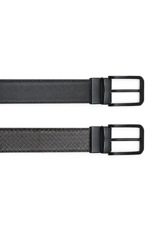 Vivisence PM003 Pasek skórzany, czarny