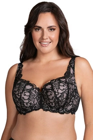 Vivisence 1063 Biustonosz usztywniany, czarny