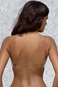 Mat 537/1 Paula Biustonosz push-up, biały