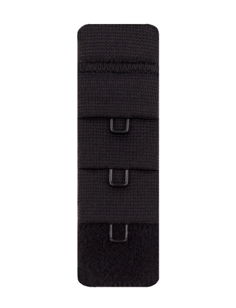 Julimex BA-03 1-rzędowy Akcesoria do biustonosza przedłużacz obwodu, czarny