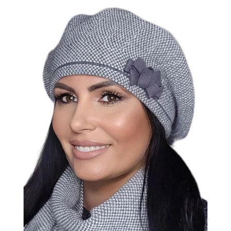 Kamea Helena Nakrycie głowy beret, grafit