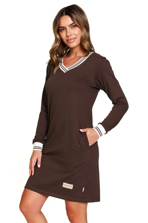 Doctor Nap TM.4534 Nocna koszula, brownie
