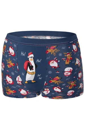 Cornette Merry Christmas Ho! Ho! 007/56 Majtki bokserki, jeans