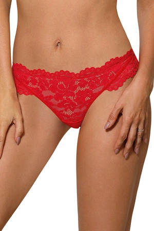 Róża Newia Majtki stringi, czerwony