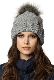 Vivisence 70103Kmpl Komplet czapka+komin, jasnoszary