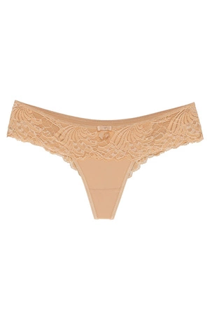 Wol-Bar Karioka Majtki szorto-stringi, beżowy