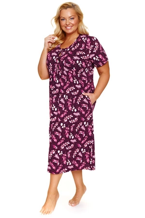 Doctor Nap TM.4119 Nocna koszula, burgundy
