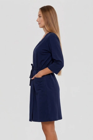 Moraj PDSZ3800-001 Nocna szlafrok, navy