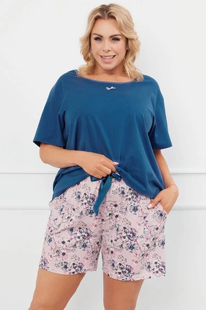 Italian Fashion Sagitta kr.r. kr.sp. Nocna piżama, jeans/druk