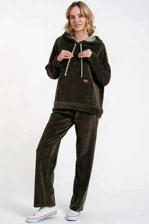Italian Fashion Oliw dł.r. Bluza nierozpinana, oliwka