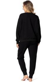 Dkaren DK-K-B7 Komplet bluza+spodnie, czarny